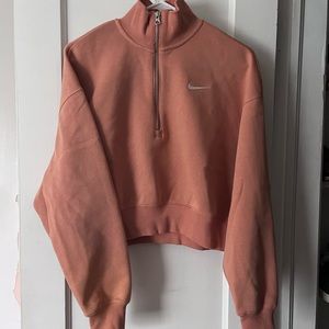 Nike sportswear Phoenix fleece 1/2-zip cropped sweatshirt